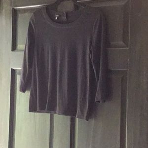 LAST CHANCE. Talbots 3/4  Sleeve With Back Buttons